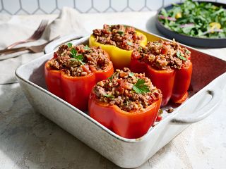 Classic Beef Stuffed Peppers